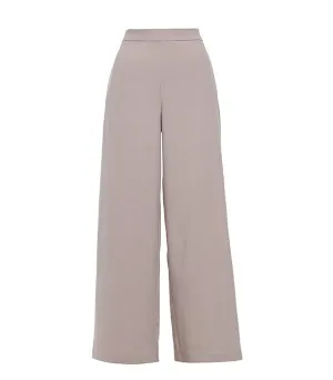 Tara Wide Leg Pants Beige