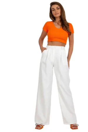 TEEK - Pleated Loose Leg Trousers