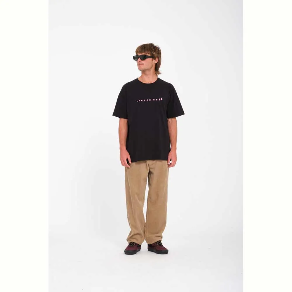 Volcom Billow Tapererd Cord Pants Khaki