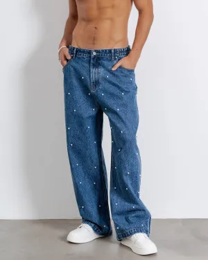 Walker Loose Jeans Pearls