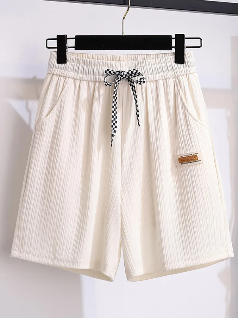 women's summer high waist loose stylish short trouser pants